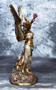 Isis Egyptian goddess with wings figurine